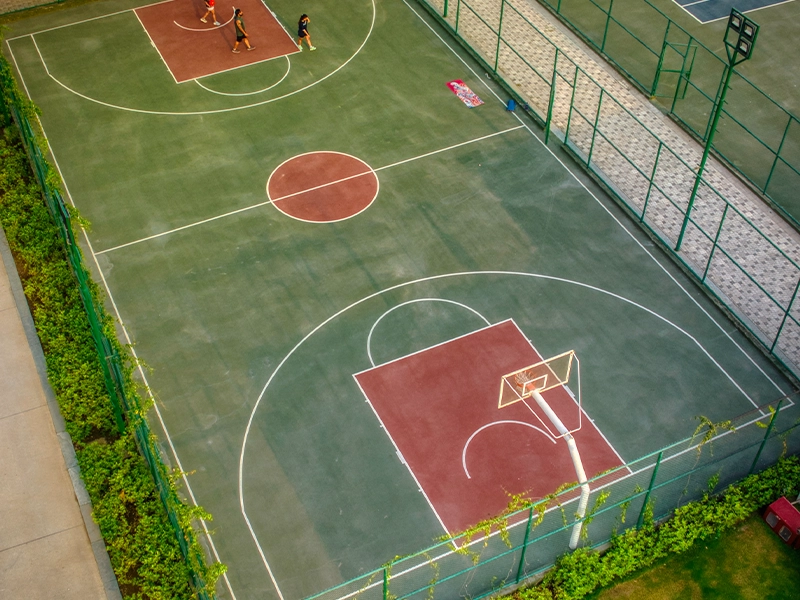 Check out Basketball Court at Central Park The Orchard Check out Basketball Court at Central Park The Orchard