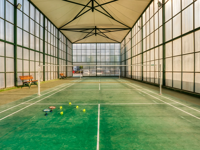 Check out Indoor Badminton Court at Central Park The Orchard Check out Indoor Badminton Court at Central Park The Orchard